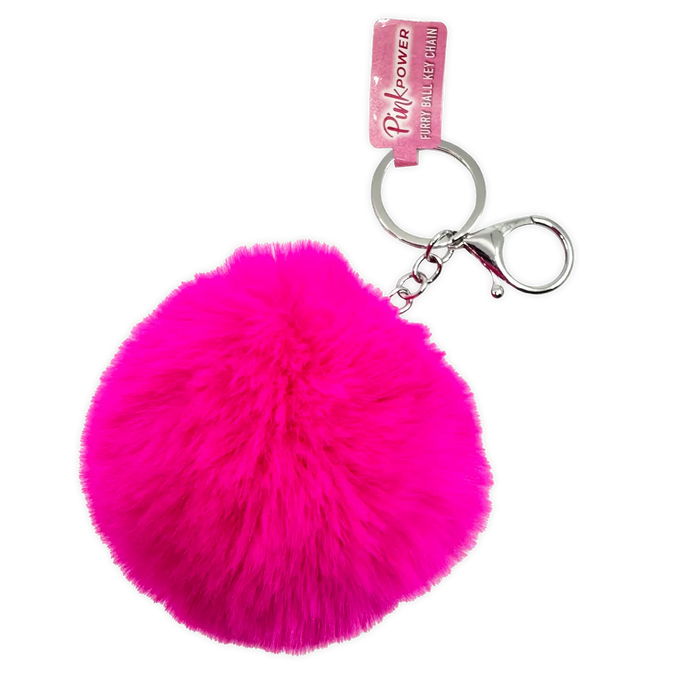 Pink Power Key Chain and Can Cooler Assortment - 18 Pieces Per Retail Ready Display 88528 NOVELTY INC