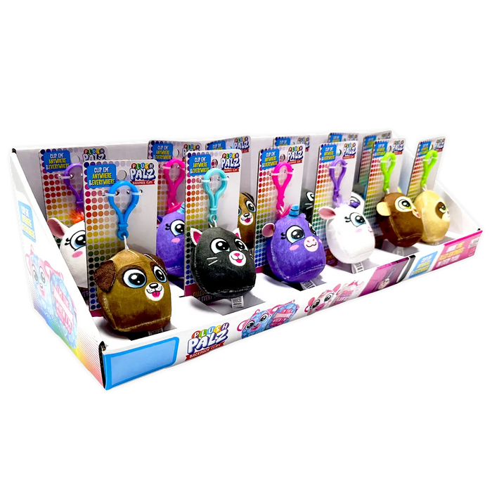 Plush and Headphones Assorted Floor Display - 36 Pieces Per Retail Ready Display 88521 KIPP BROTHERS