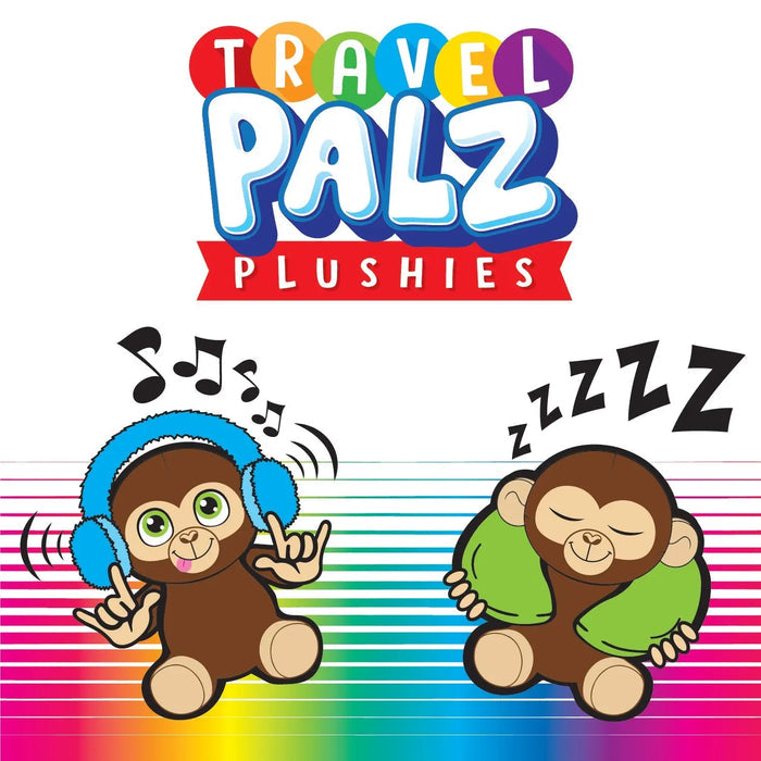 Plush Headphones W/ Pillows Floor Display 24 Pieces Per Retail Ready Display 88393 KIPP BROTHERS
