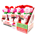 Plush Rose Bouquet 12" Assortment - 8 Pieces Per Retail Ready Display 41663 KIPP BROTHERS