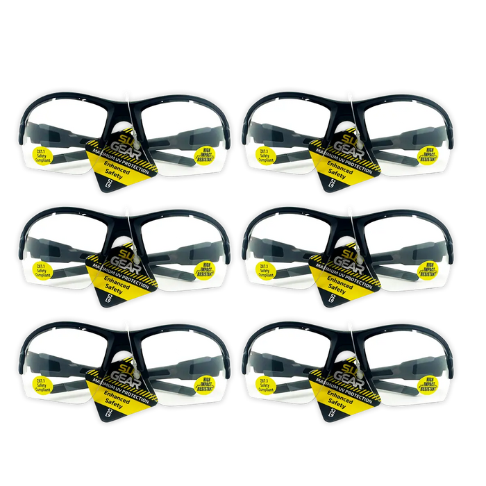 Polycarbonate Lenses Sungear Assortment - 6 Pieces Per Pack 50252 SUN GEAR
