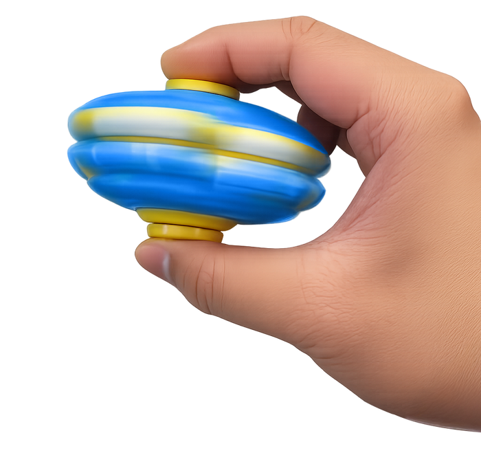 Power Spin Fidget Ball - 12 Pieces Per Retail Ready Display 27014