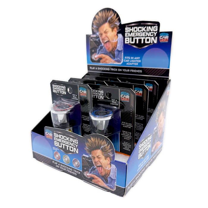 Practical Joke Gag Shock Car Lighter - 6 Pieces Per Retail Ready Display 26425