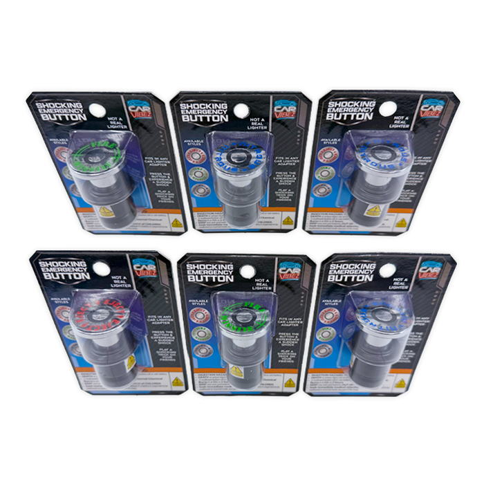 Practical Joke Gag Shock Car Lighter - 6 Pieces Per Retail Ready Display 26425