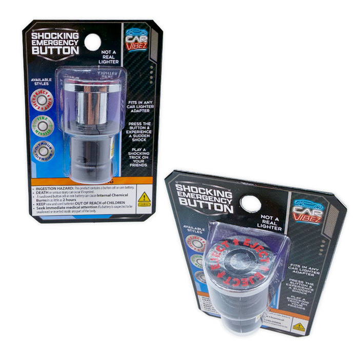 Practical Joke Gag Shock Car Lighter - 6 Pieces Per Retail Ready Display 26425