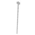 Merchandising Fixture - Generic Merchandising Hang Strip with Pricing Panel ONLY 973460 NOVELTY INC
