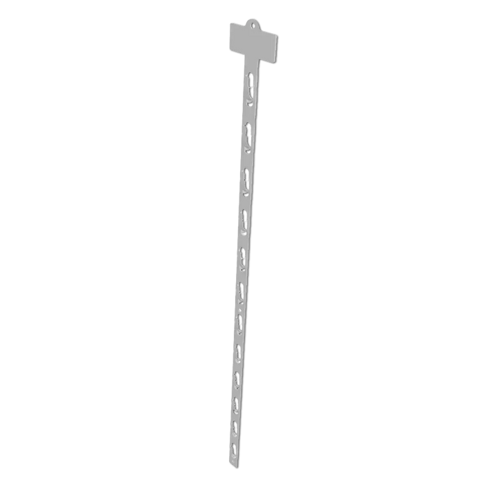 Merchandising Fixture - Generic Merchandising Hang Strip with Pricing Panel ONLY 973460 NOVELTY INC