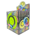 RGB Glow in the Dark Light-Up Flying Disc - 6 Pieces Per Display 25813 KIPP BROTHERS