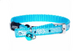 Rogz cat collar sparklecat small turq