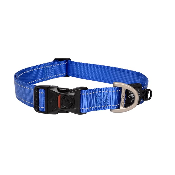 Rogz Classic Collar Blue M
