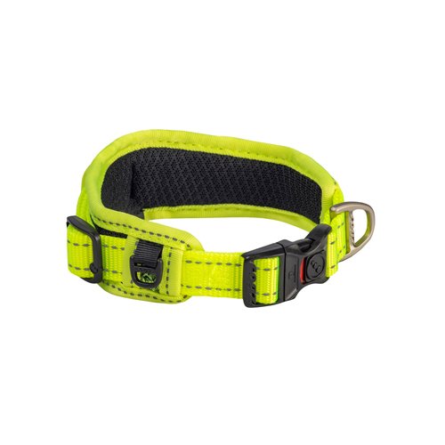 Rogz classic collar padded dayglo L