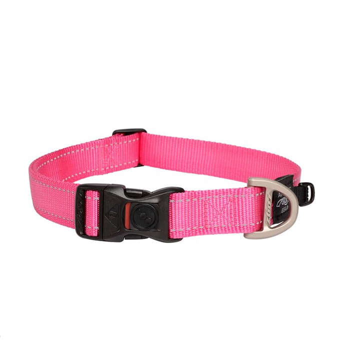 Rogz classic collar pink L