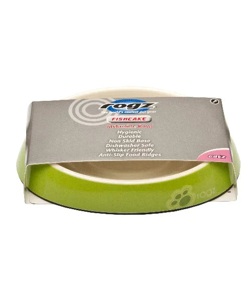 Rogz fishcake bowl lime