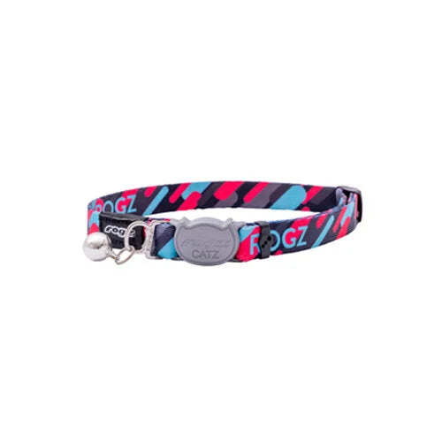 Rogz fusioncat collar small geo turquoise