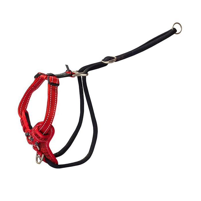 Rogz stop pull harness red XL