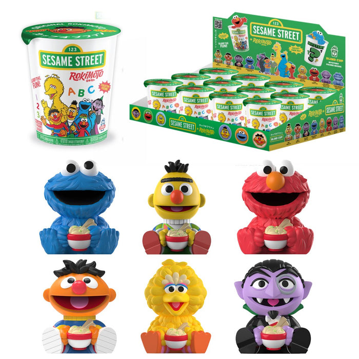 Rokimoto Sesame Street Cup Vinyl Blind Box