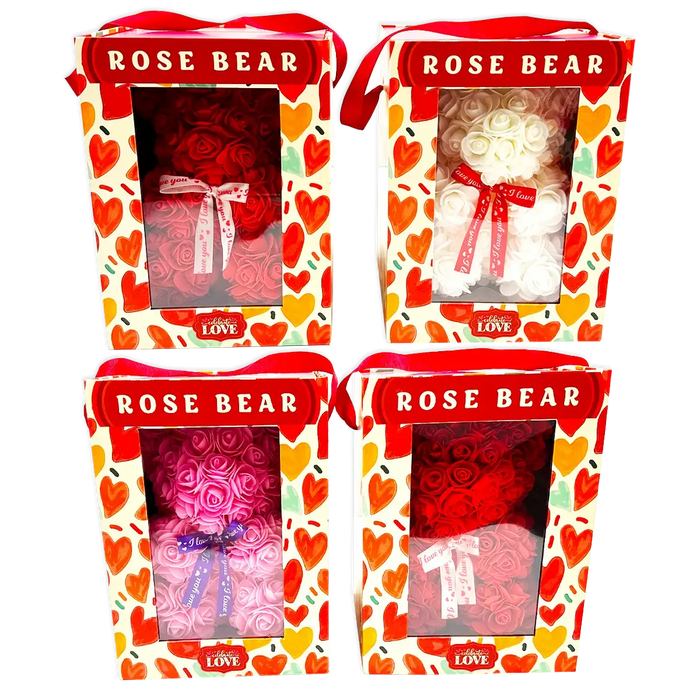 Valentine's Day Glass and Gift Assortment Floor Display - 57 Pieces Per Retail Ready Display 88573 - NOVELTY INC WHOLESALE