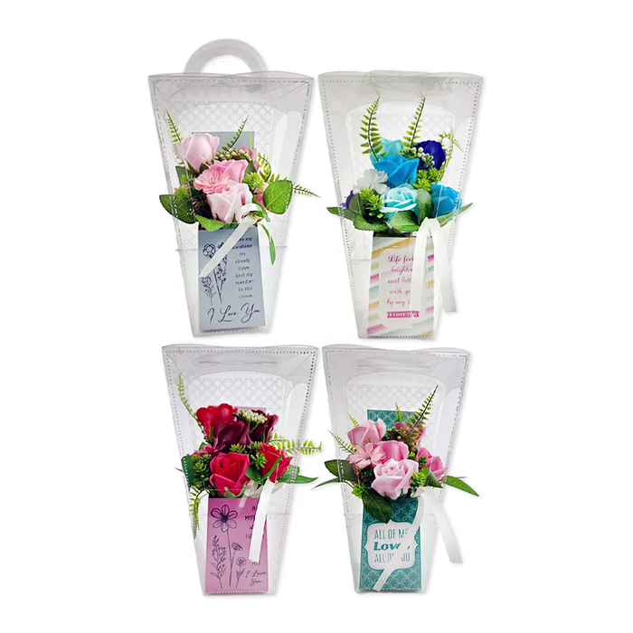 Scented Flower Bouquet Floral Box Assortment - 4 Pieces Per Retail Ready Display 25800 KIPP BROTHERS