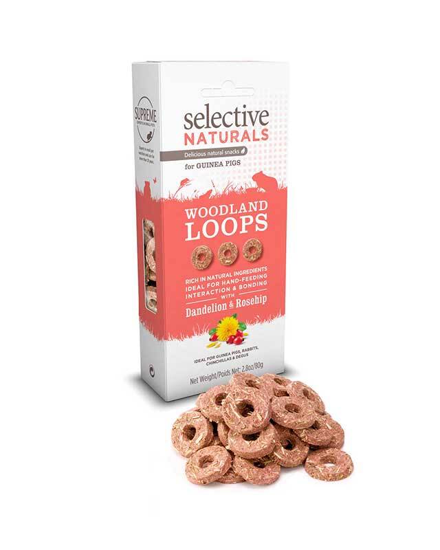 Science selective woodland loops guinea pigs 80g