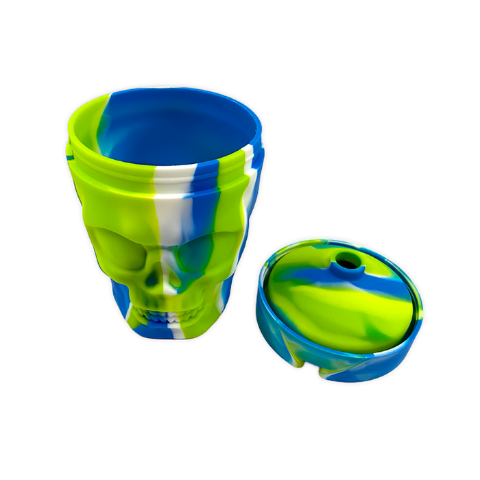 Silicone Glow in the Dark Butt Bucket Ashtray - 6 Pieces Per Retail Ready Display 26335