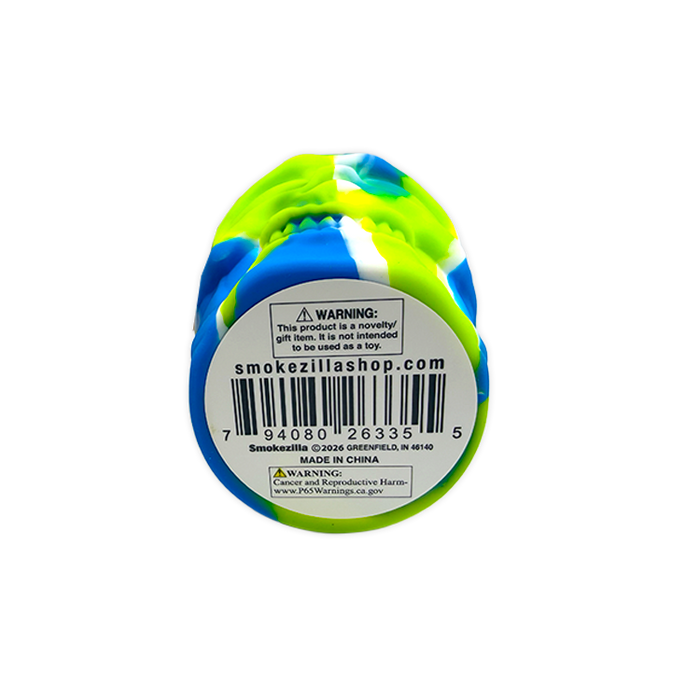 Silicone Glow in the Dark Butt Bucket Ashtray - 6 Pieces Per Retail Ready Display 26335