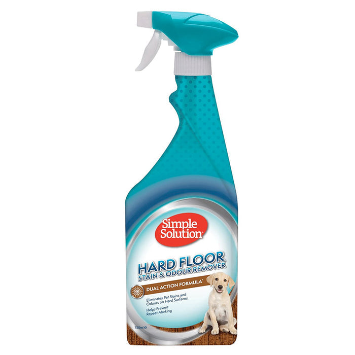 Simple solution stain and odour remover hard wood floor