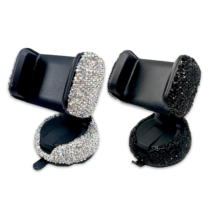 Small Rhinestone Phone Mount - 3 Pieces Per Retail Ready Display 25161 GADGET GEAR