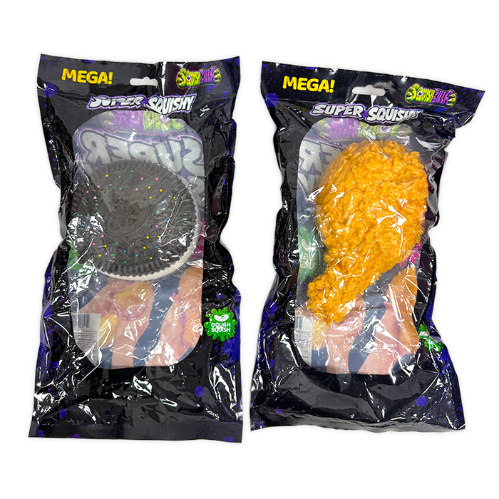 SquishZilla™ Super Mega Stretchy Squishies - 12 Pieces Per Retail Ready Display 26859