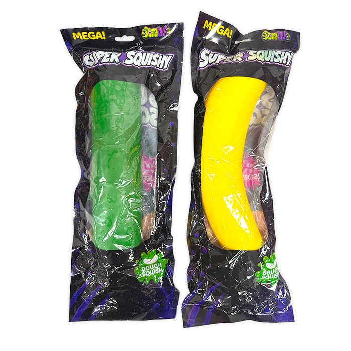 SquishZilla™ Super Mega Stretchy Squishies - 12 Pieces Per Retail Ready Display 26859