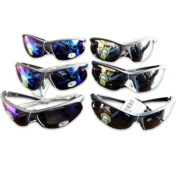 Sunglasses Sungear Assortment - 6 Pieces Per Pack 50235 SUN GEAR
