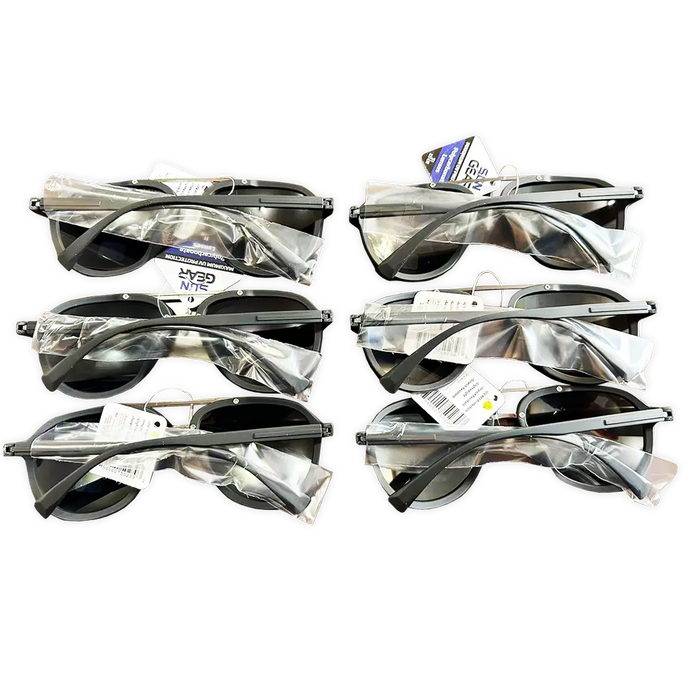 Sunglasses Sungear Assortment - 6 Pieces Per Pack 50239 SUN GEAR