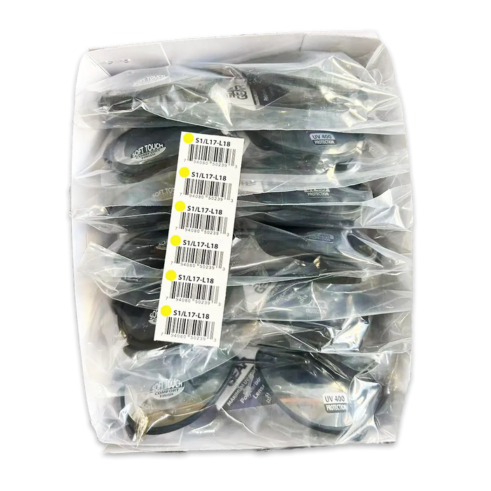 Sunglasses Sungear Assortment - 6 Pieces Per Pack 50239 SUN GEAR