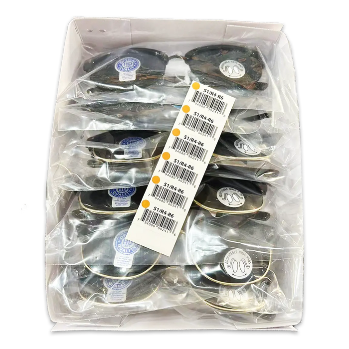 Sunglasses Sungear Assortment - 6 Pieces Per Pack 50241 SUN GEAR