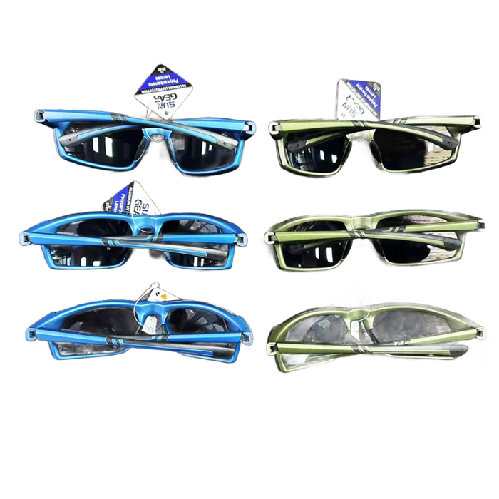 Sunglasses Sungear Assortment - 6 Pieces Per Pack 50244 SUN GEAR
