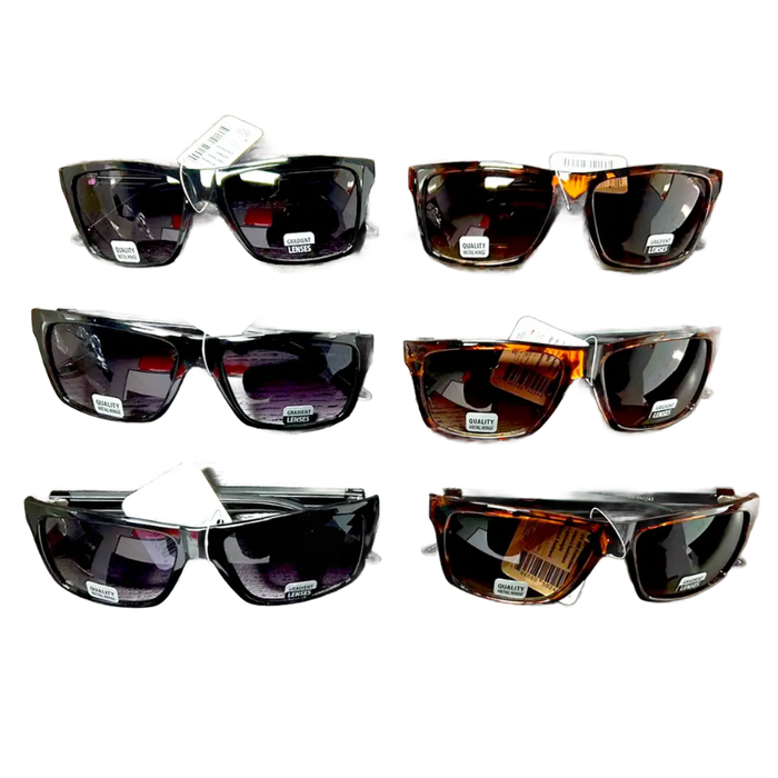 Sunglasses Sungear Assortment - 6 Pieces Per Pack 50245 SUN GEAR