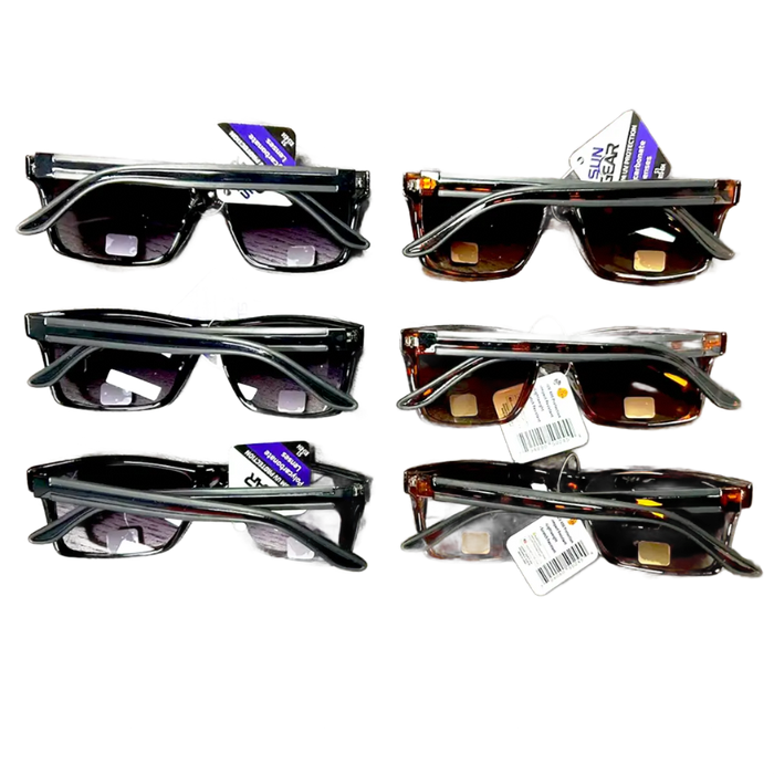 Sunglasses Sungear Assortment - 6 Pieces Per Pack 50245 SUN GEAR