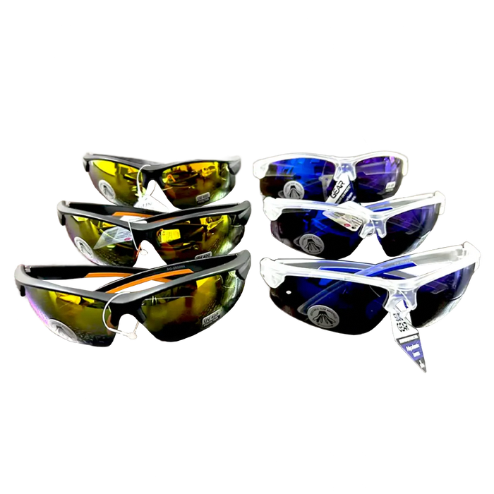 Sunglasses Sungear Assortment - 6 Pieces Per Pack 50260 SUN GEAR