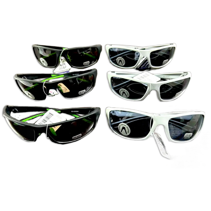 Sunglasses Sungear Assortment - 6 Pieces Per Pack 50261 SUN GEAR
