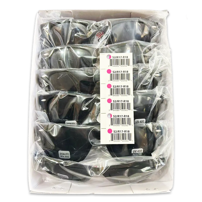 Sunglasses Sungear Assortment - 6 Pieces Per Pack 50262 SUN GEAR