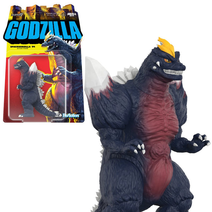 Super7 Godzilla Space Godzilla 1994 Reaction Figure