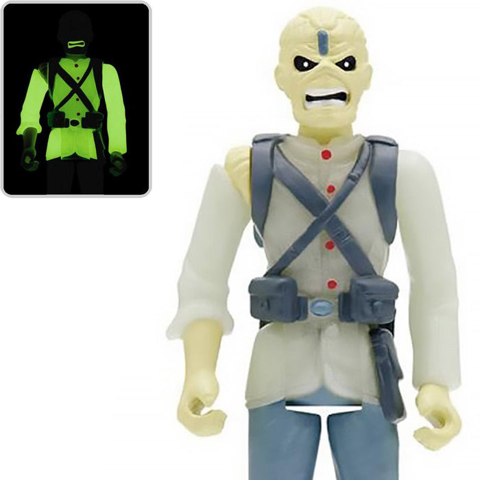 Super7 Iron Maiden The Trooper Glow in the Dark AE Exclusive
