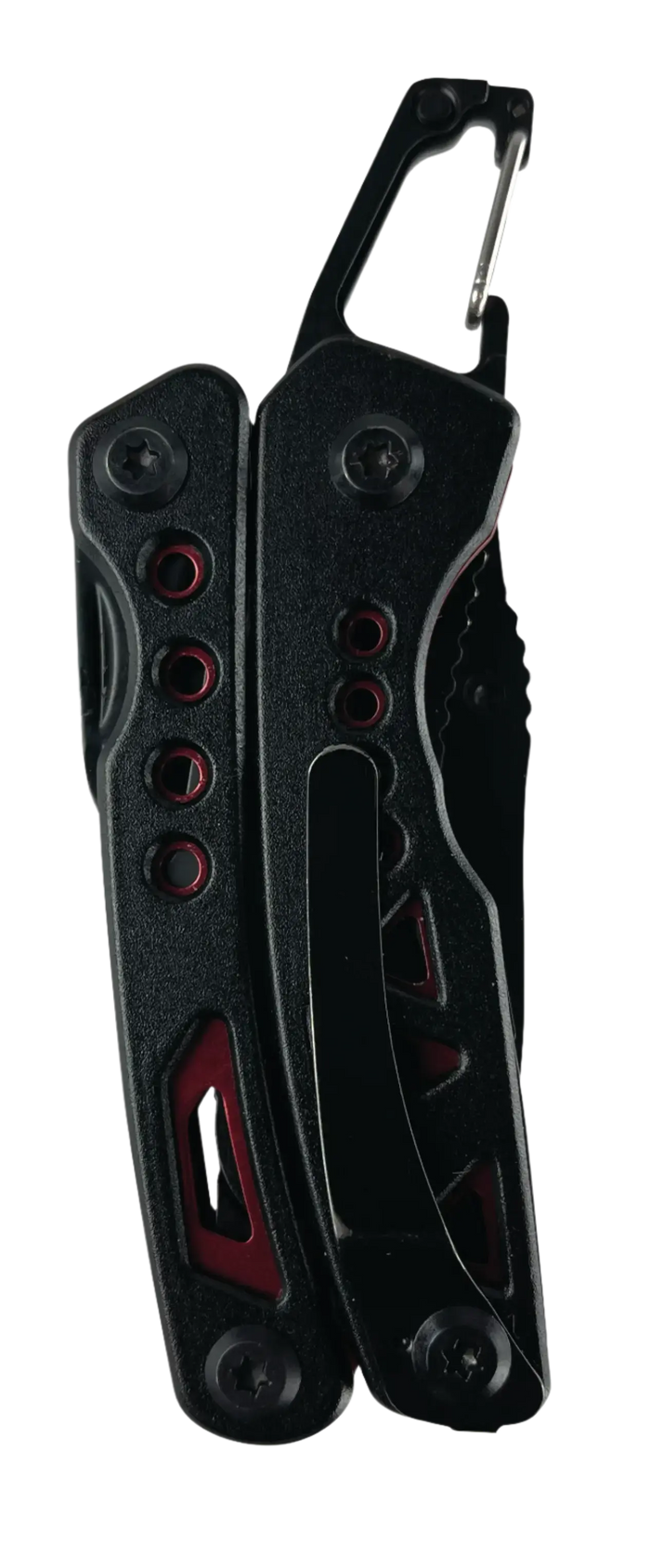 Tactical Multi-Tool 4-In-1 with Carabiner - 6 Pieces Per Retail Ready Display 25895 TAC GEAR