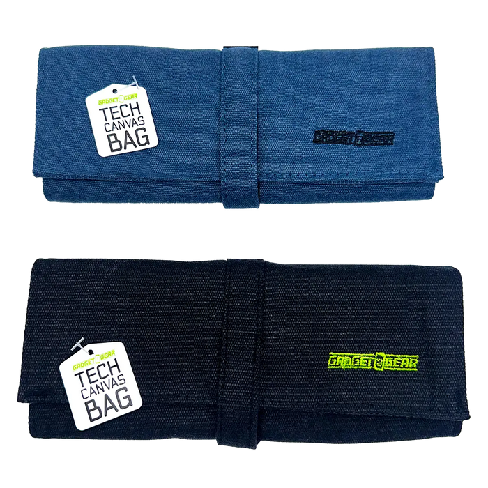 Tech Canvas Roll Storage Bag - 6 Pieces Per Retail Ready Display 24719 GADGET GEAR