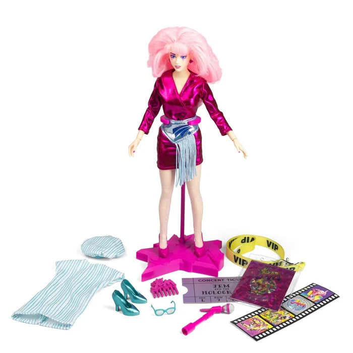 The Loyal Subjects Jem and the Holograms 12" Fashion Doll