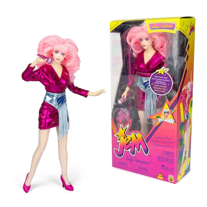 The Loyal Subjects Jem and the Holograms 12" Fashion Doll