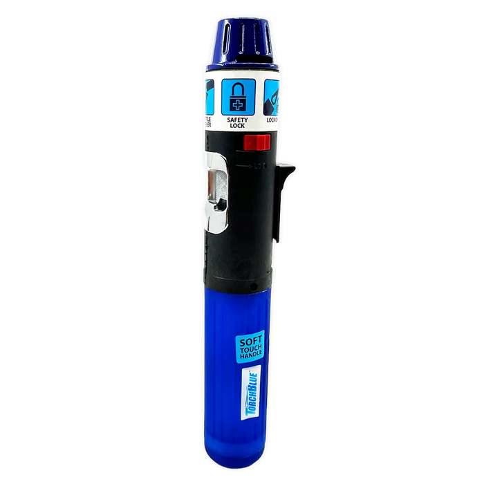 Torch Stick Lighter with Bottle Opener  - 12 Pieces Per Retail Ready Display 22226 TORCH BLUE