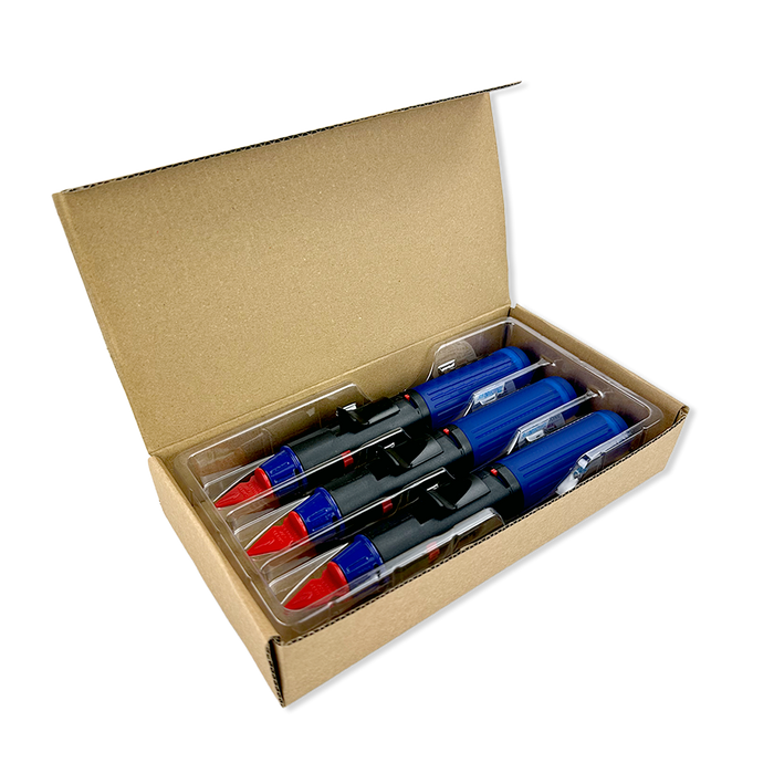 Torch Stick Lighter with Bottle Opener - 3 Pieces Per Pack 2825 TORCH BLUE