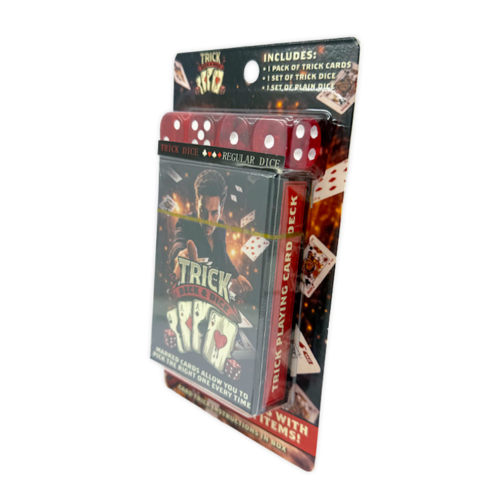 Trick Cards and Dice - 6 Pieces Per Retail Ready Display 26487