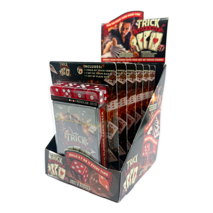 Trick Cards and Dice - 6 Pieces Per Retail Ready Display 26487