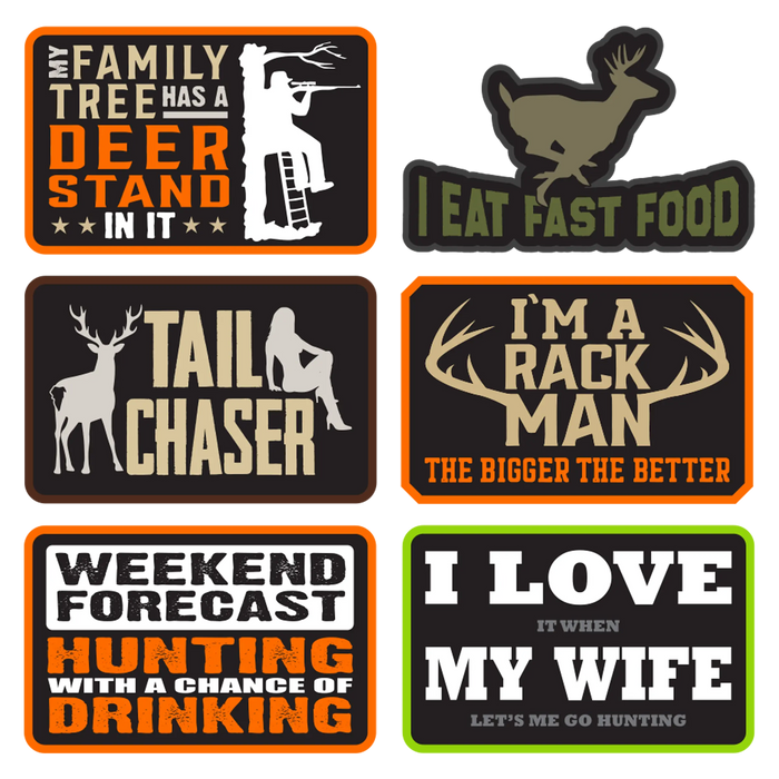 Trucker Hat Hunting Life Ball Cap - 6 Pieces Per Retail Ready Display 23766 ROUGHNECK